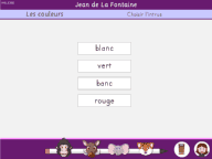 Les couleurs