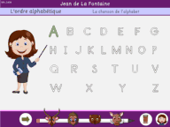 L'ordre alphabétique
