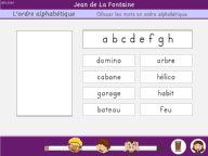 L'ordre alphabétique des mots