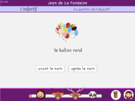 Les adjectifs