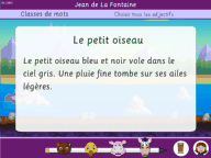 Les textes pour les classes