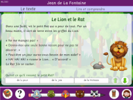 Compréhension de textes