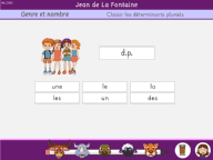 Le genre et le nombre