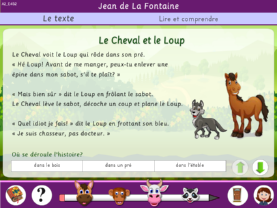 Compréhension de texte