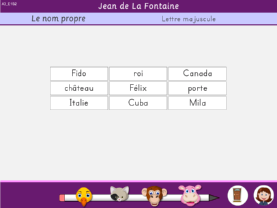 majuscule des noms