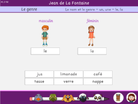 Classer des mots