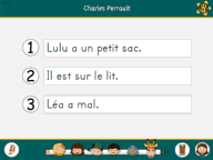 lecture de phrases